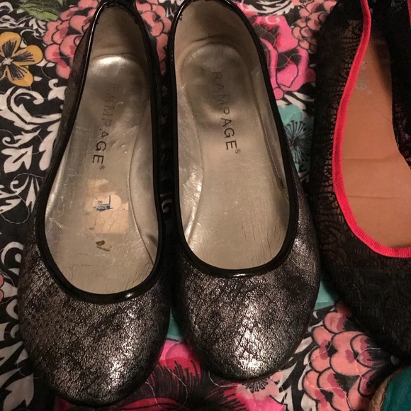 Bundle of 4 pairs of used flats all size 6.5 - Picture 4 of 7